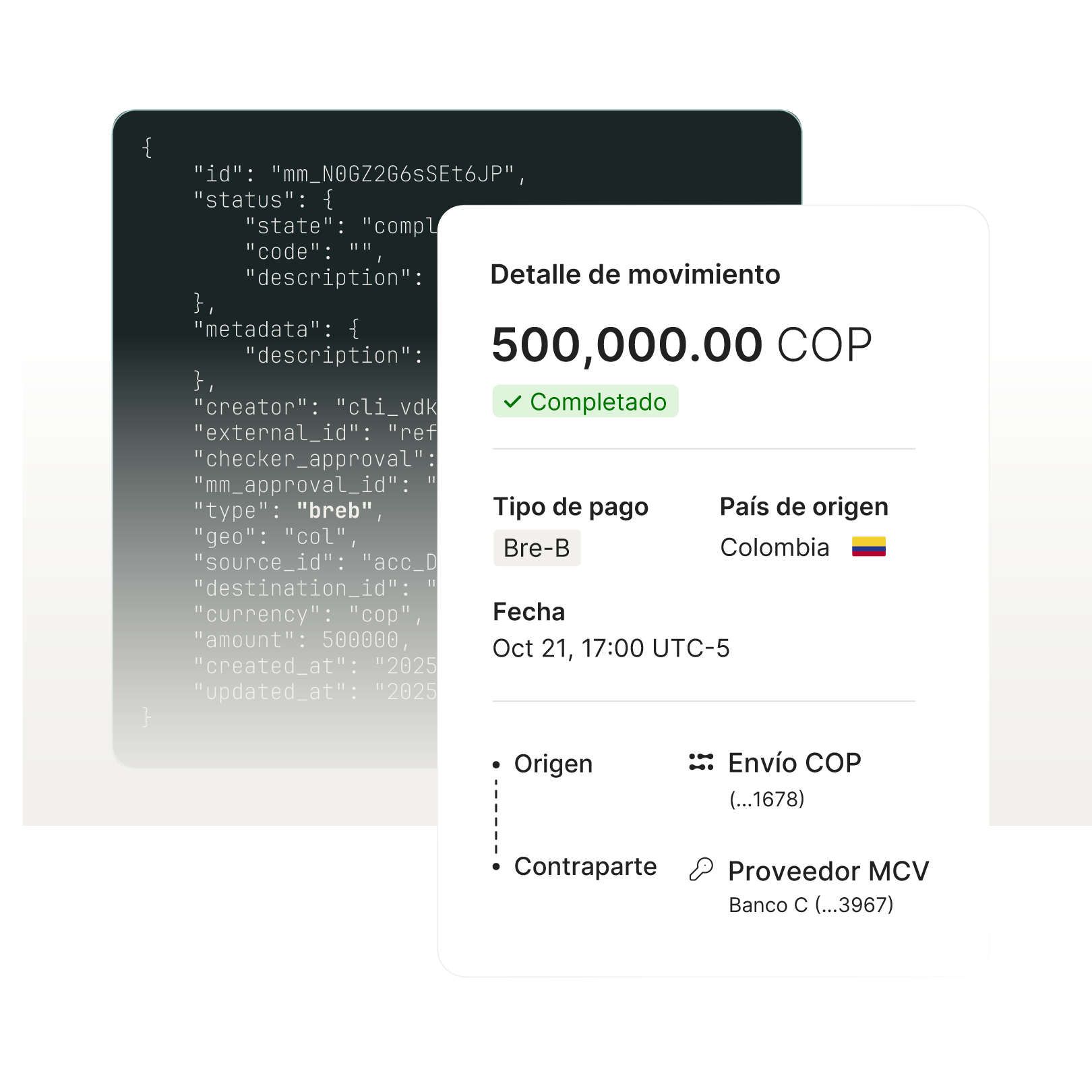Mobile screen showing a kitchen with a virtual tour badge