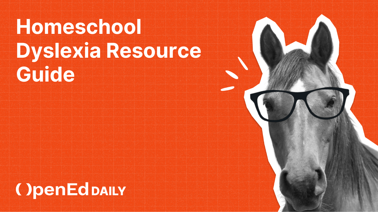 Deep Dive: Dyslexia resources for homeschool parents.