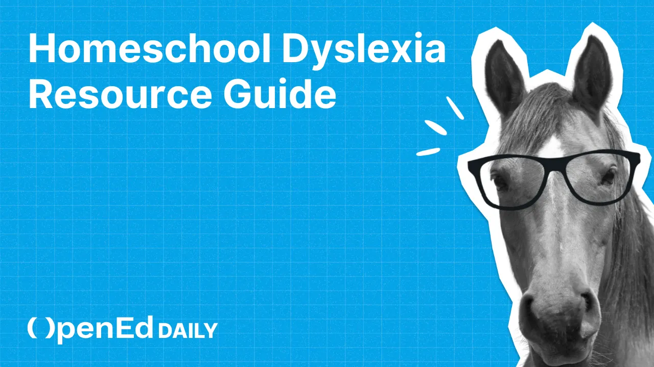 Deep Dive: Dyslexia resources for homeschool parents.