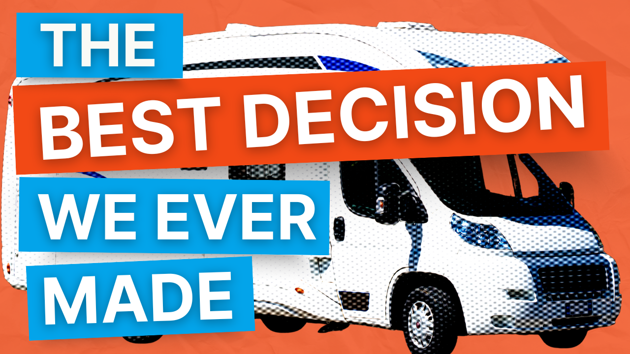 He sold his house to homeschool in a 300-square-foot RV (with 3 kids)