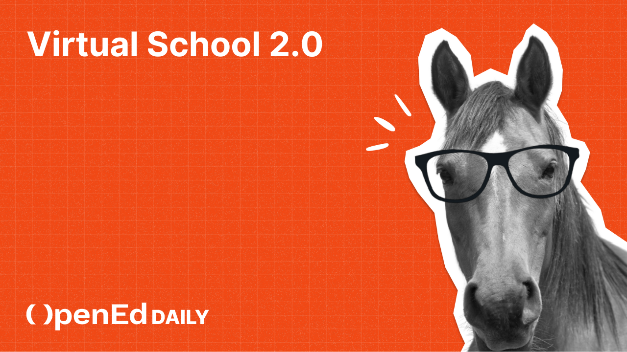 Virtual school 1.0 vs 2.0 (spot the difference)
