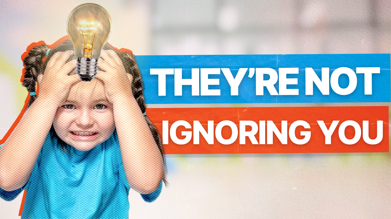 Why Your ADHD Kid "Won't Listen" (It's Not What You Think)