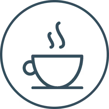 icon of coffee cup steaming