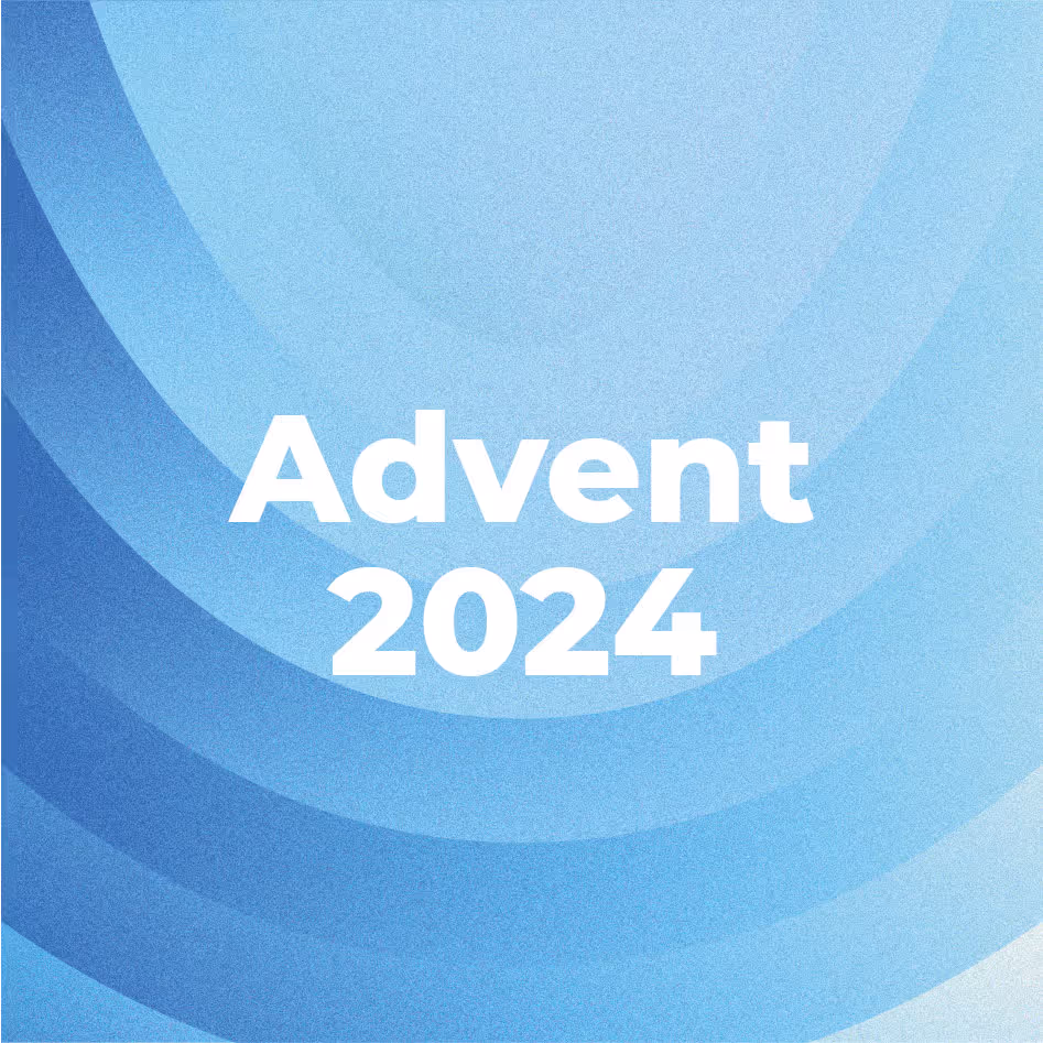 Sermon series graphic for "Advent 2024"