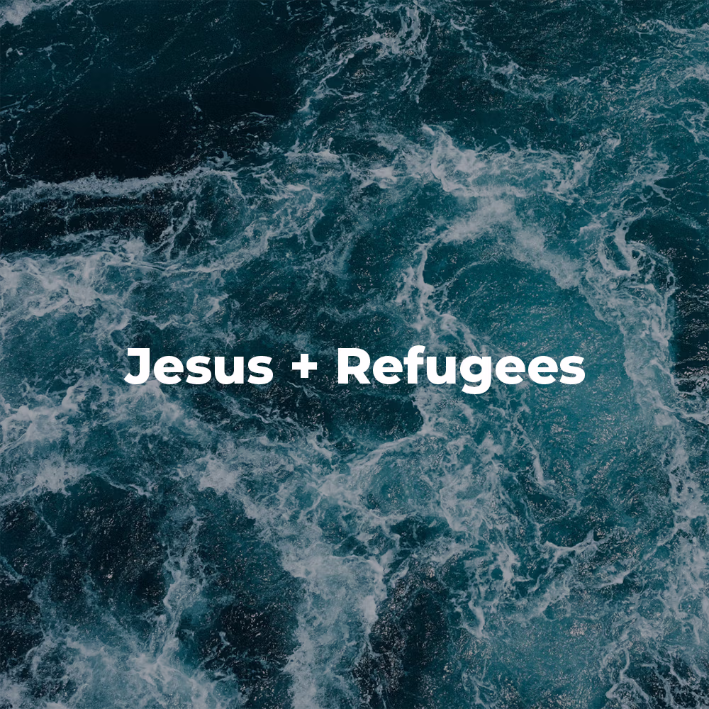 Jesus and the Refugee graphic