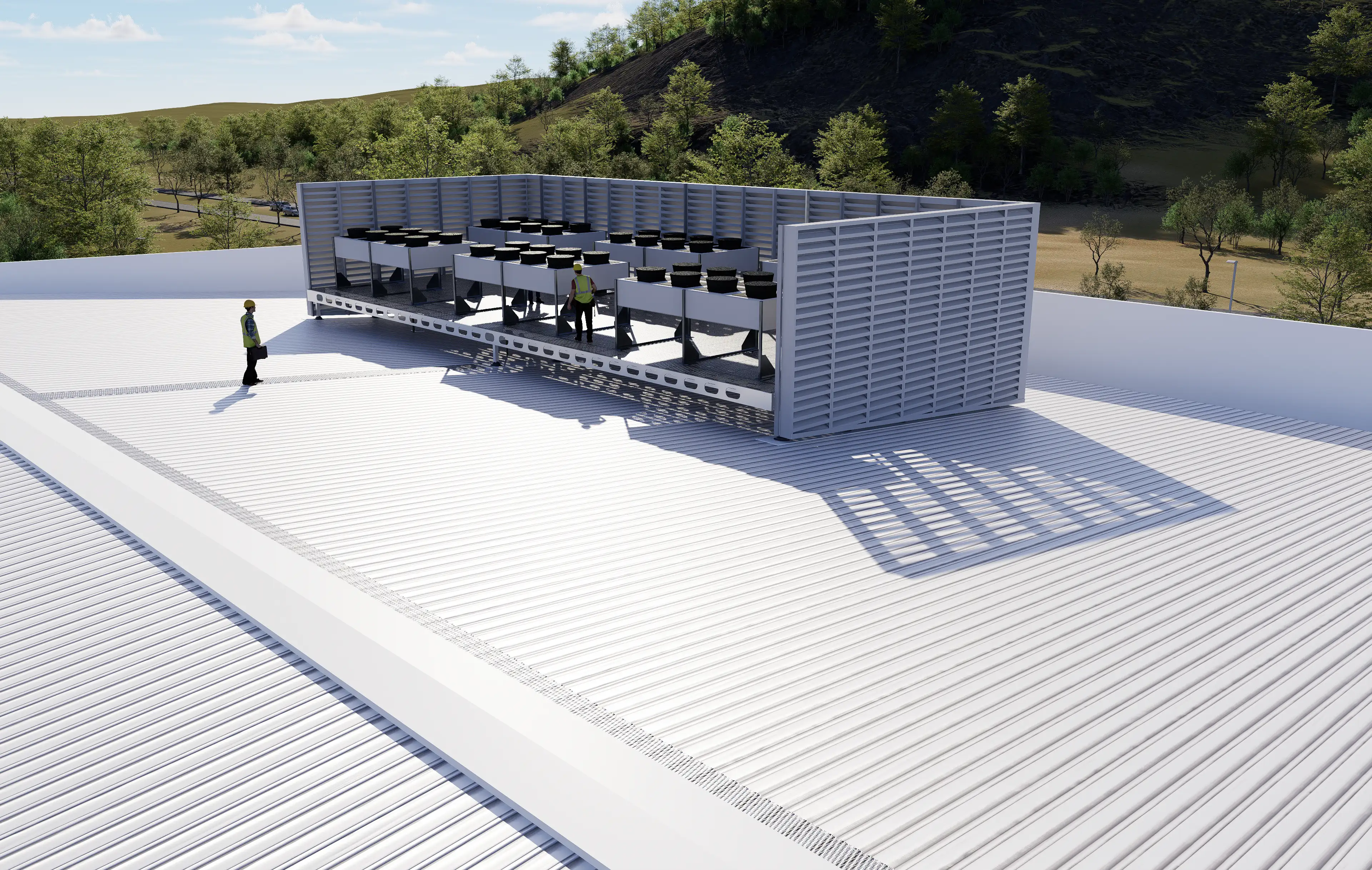 Span+ and Acoustic Louvre system hero product image