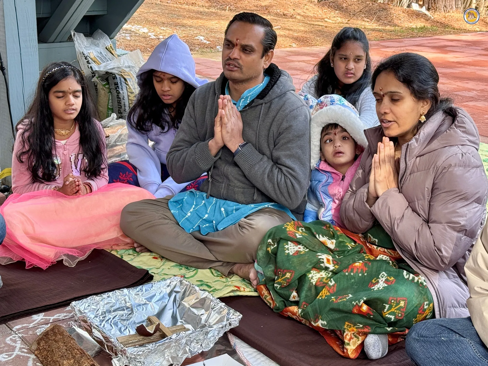 Rudram chanting at RKTNC