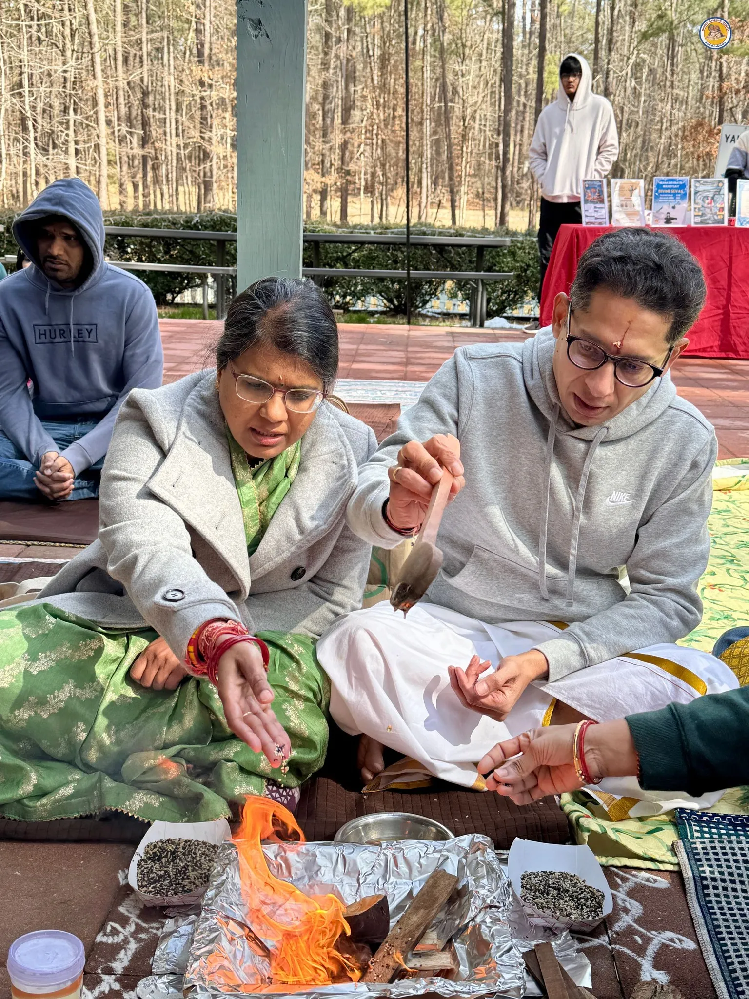 Sankalpa ritual at RKTNC