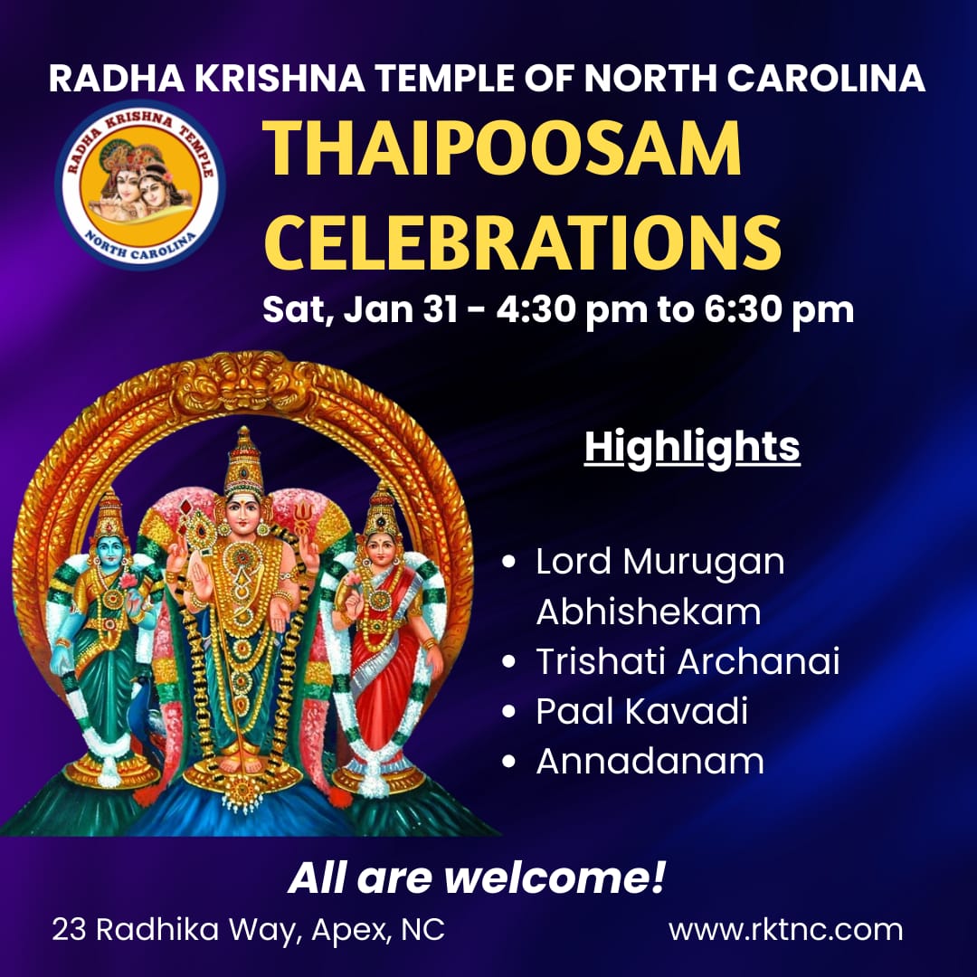 Thaipoosam Celebrations