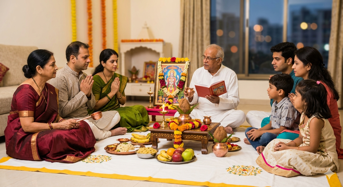 Vishnu Yagna and Samuhik Sathyanarayan Katha