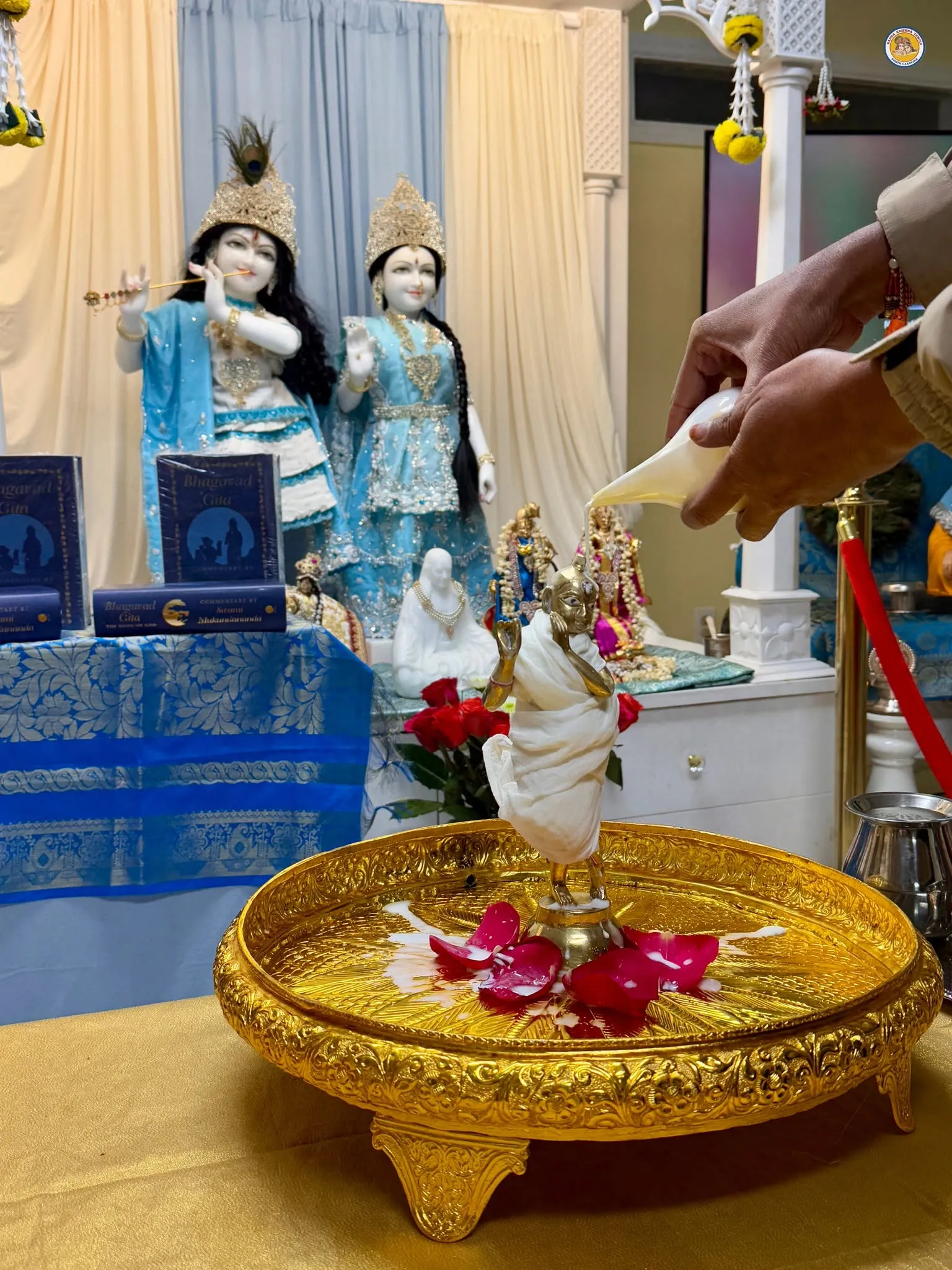 Krishna Abhishek and special Aarti at RKTNC