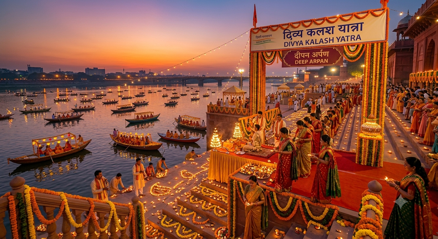 Deep Arpan lamp offering