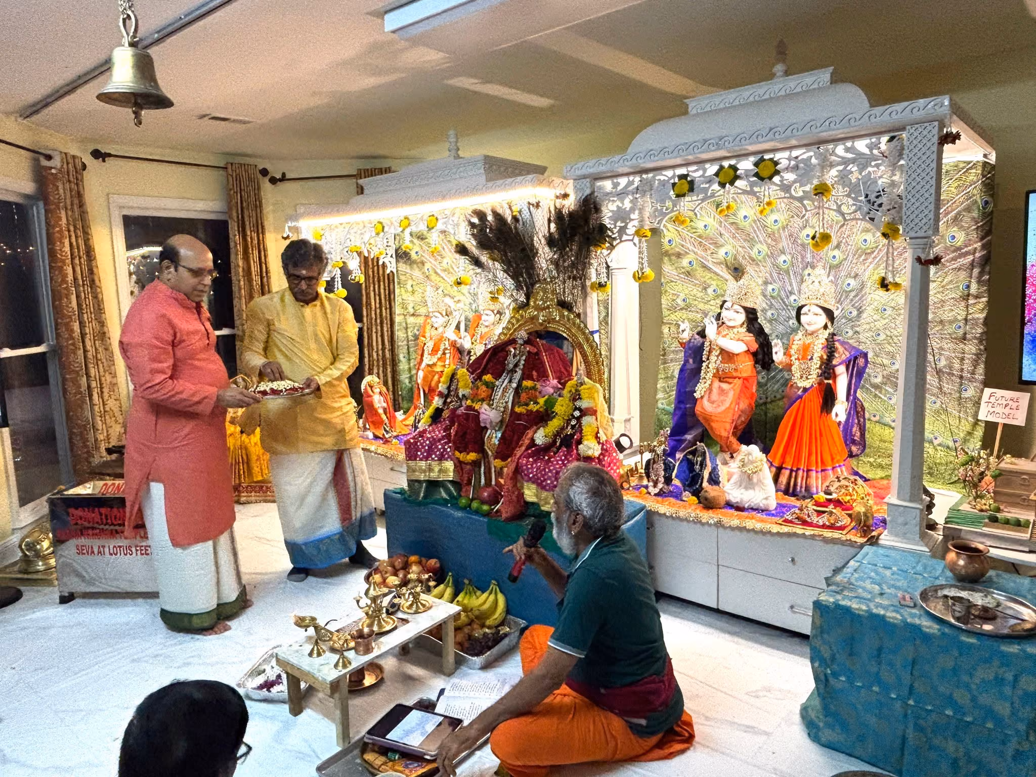 Devotees during Aadi Krithigai rituals