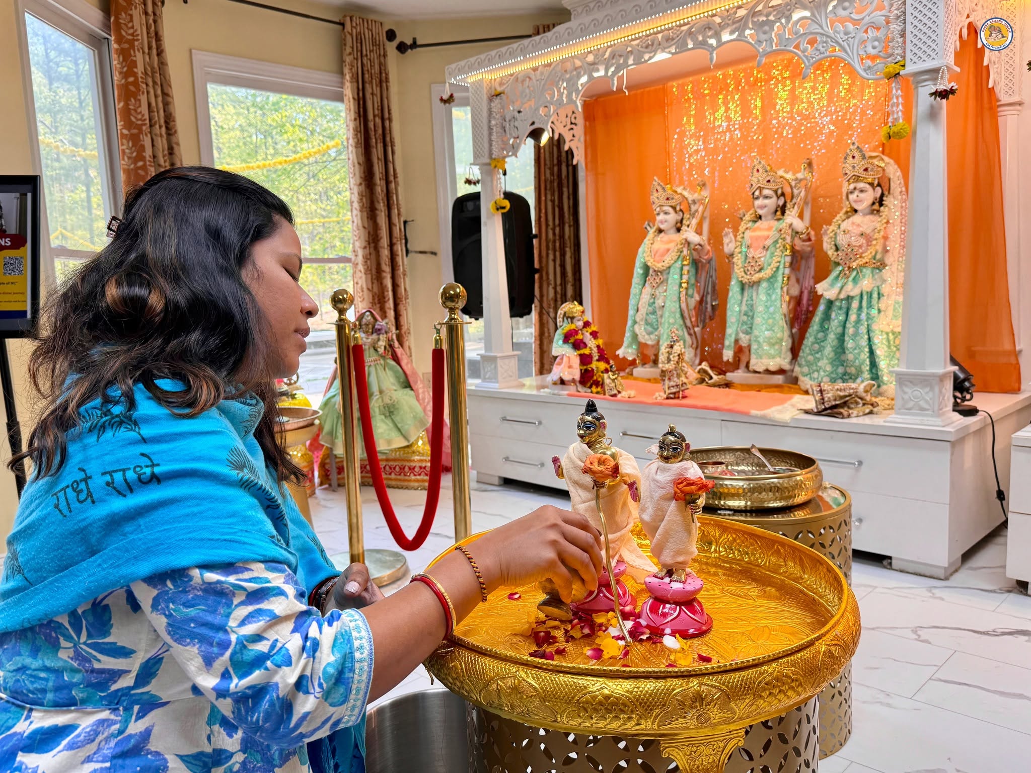 Sunday Satsang and Preeti Bhog gathering at RKTNC