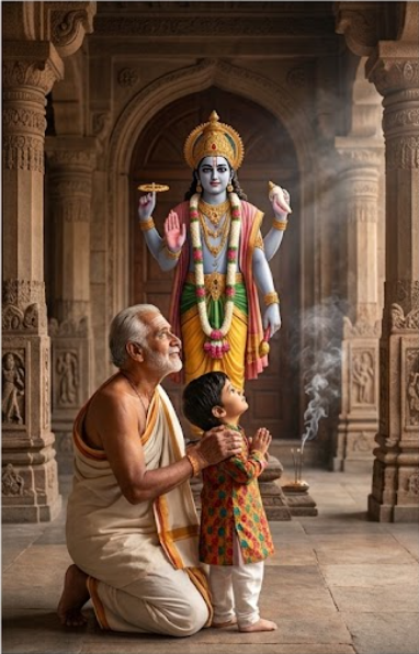 Protection and grace through chanting