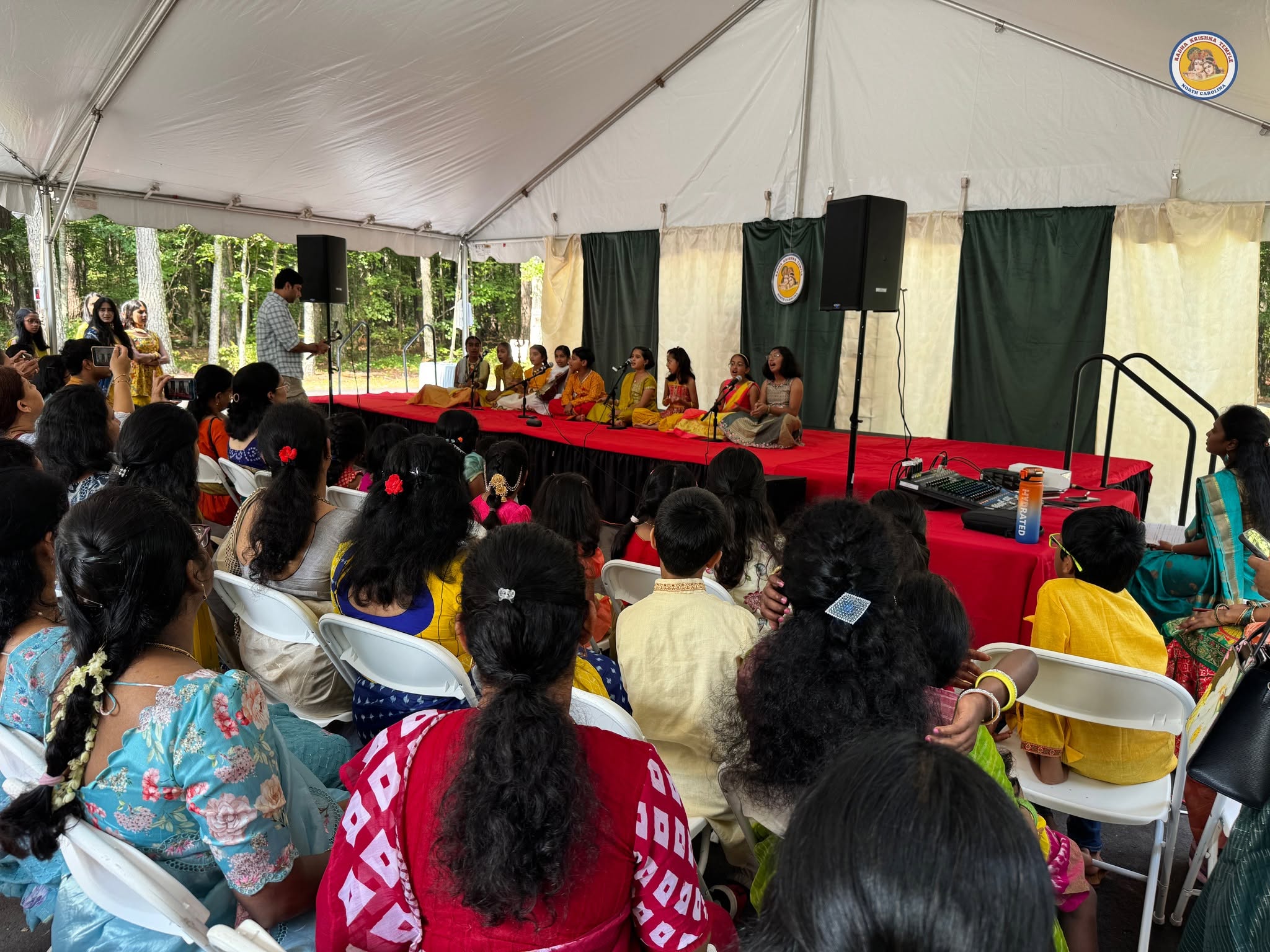 Placeholder — replace with a children's Krishna-themed craft workshop photo