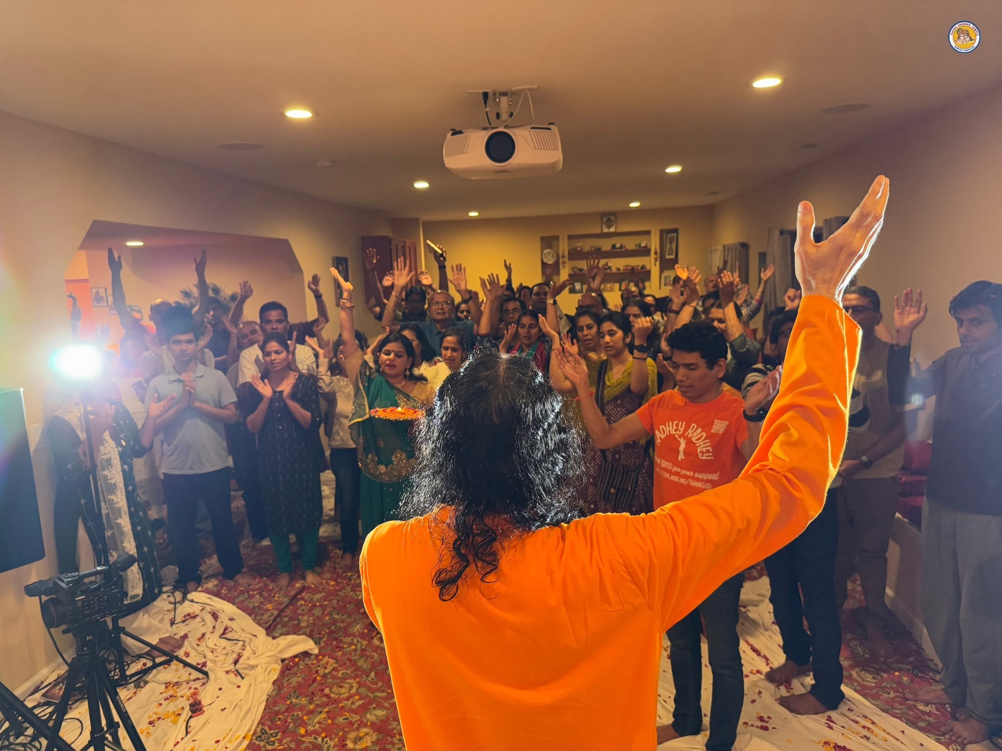 Blessings from Swamiji