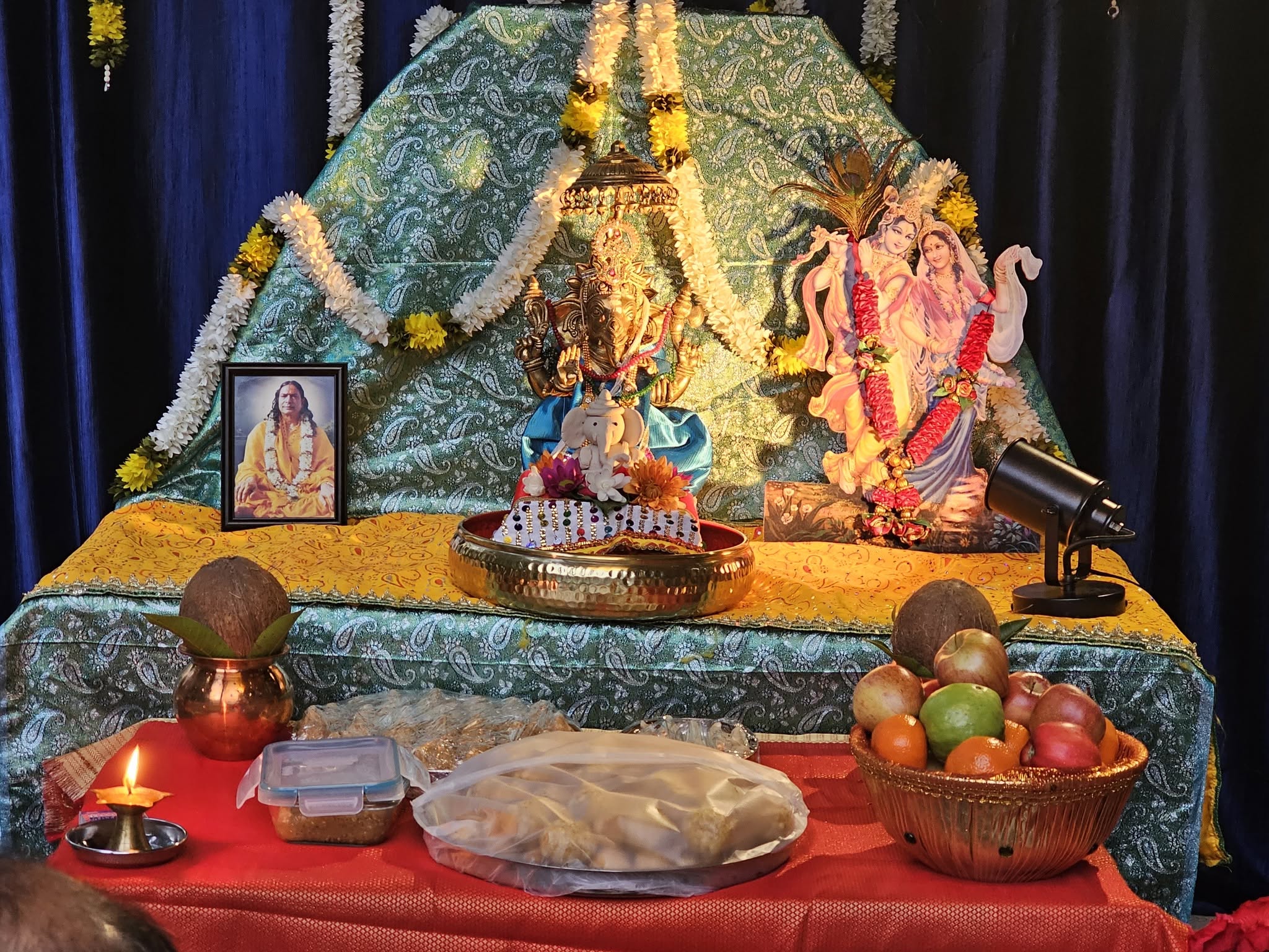 Placeholder: Ganesh & Guru Puja photo — replace with final image