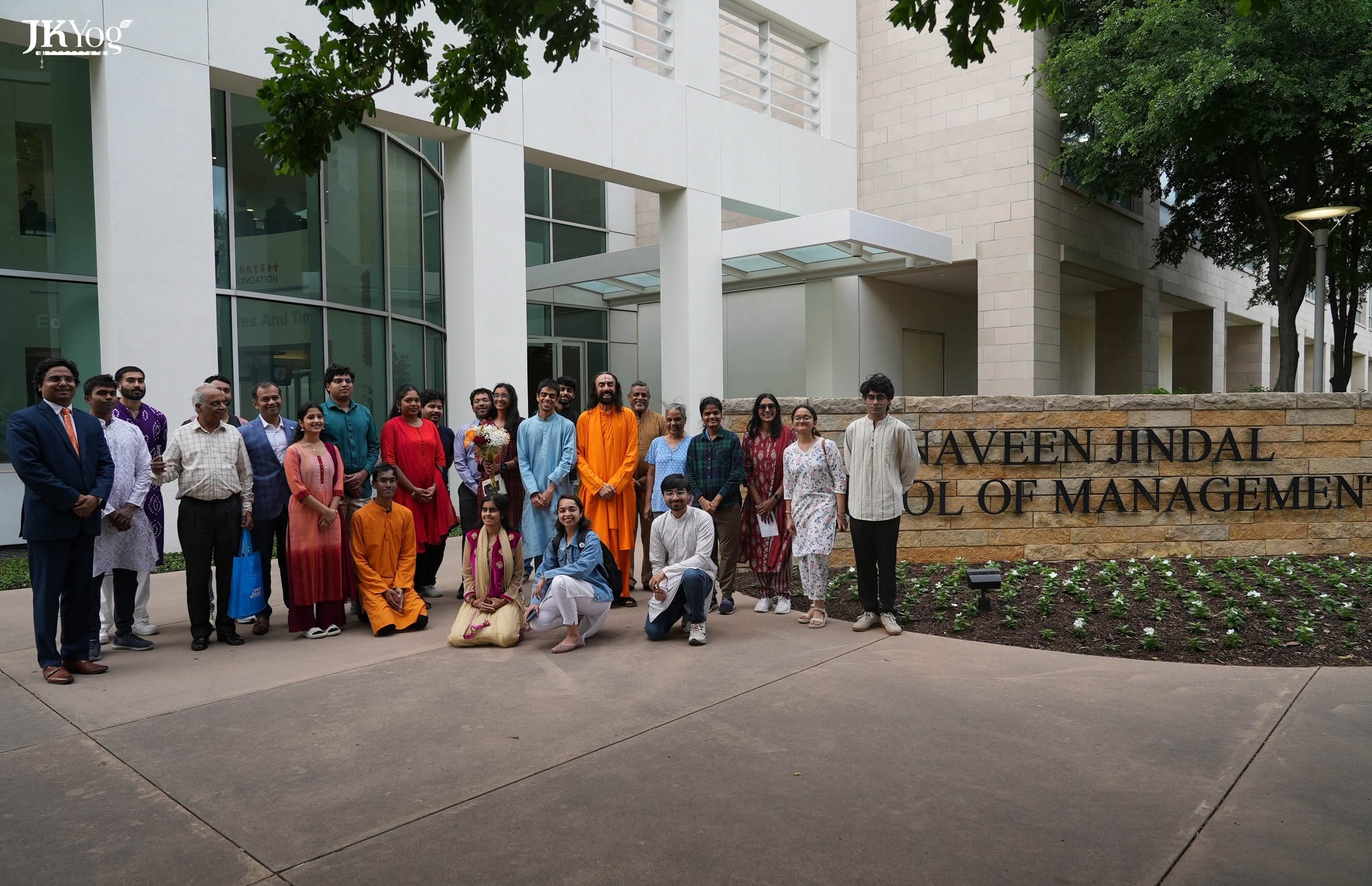 Swamiji in dialogue with young people