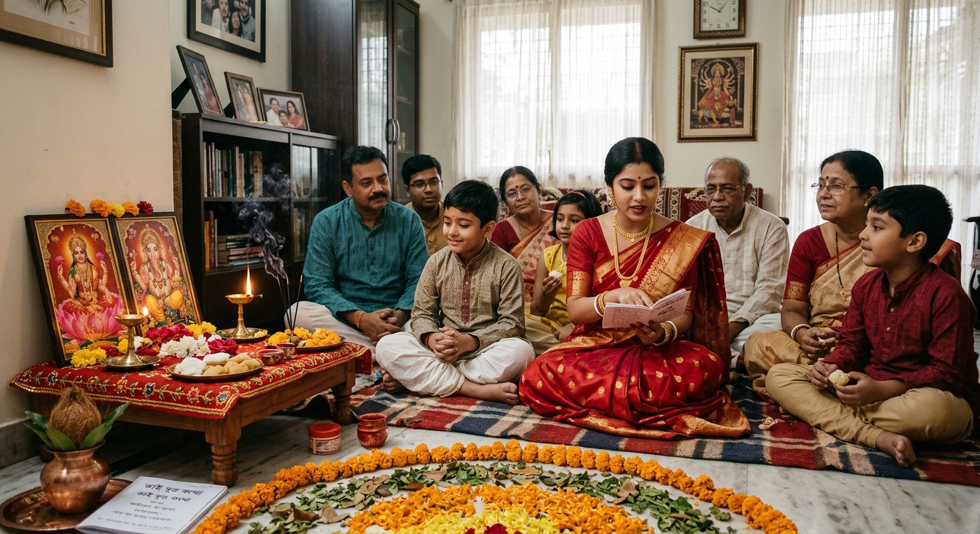 Bhai Dooj katha and pooja for brothers and sisters