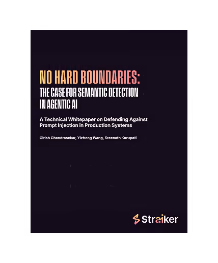No Hard Boundaries: The case for Semantic Detection in Agentic AI