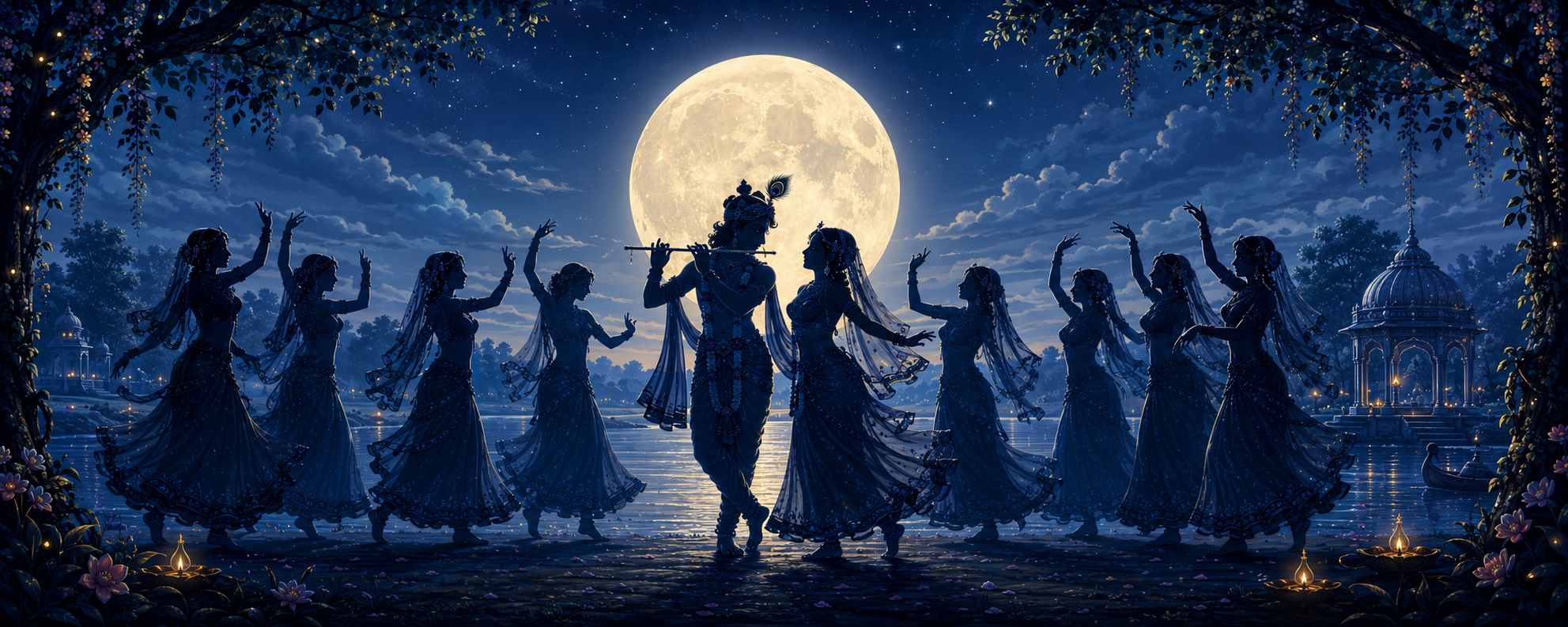 Shree Krishna’s Maharaas on the Banks of Yamuna Maa