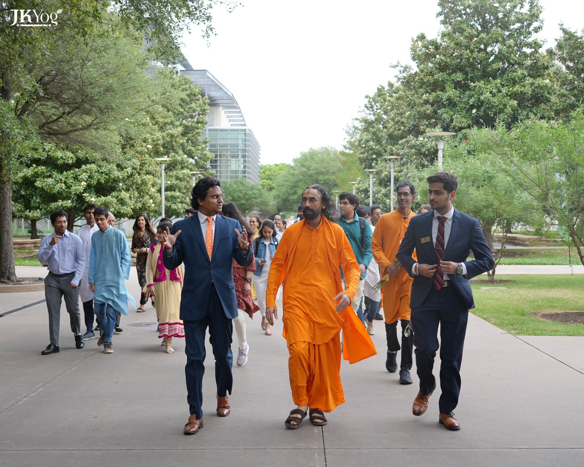 Swami Mukundananda at UNC Chapel Hill