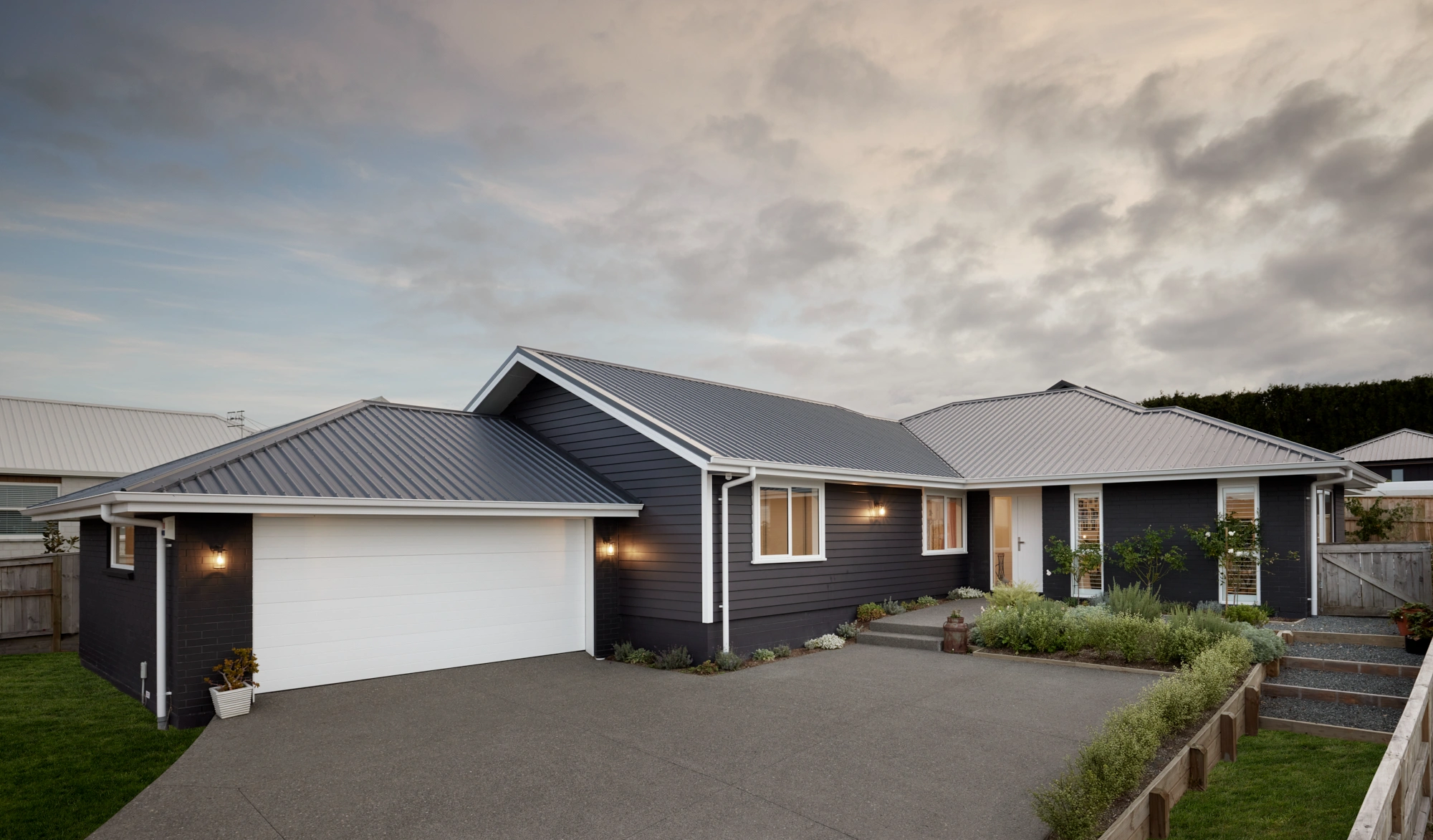 Weatherboard cladding ideas, family house plans, house plans NZ, best builders NZ