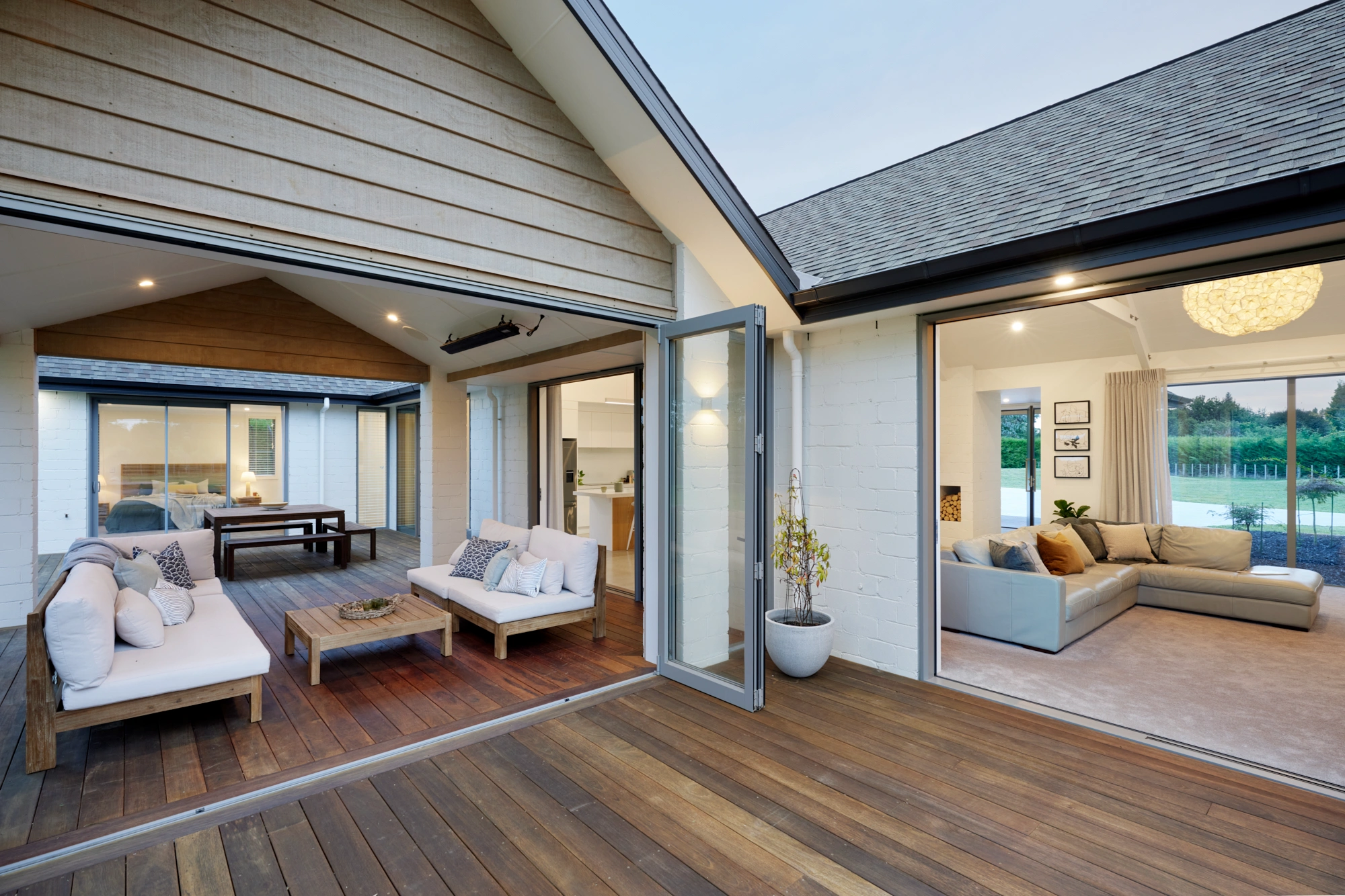 Covered outdoor living, lifestyle house plans