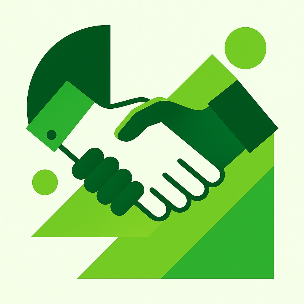 Image showing partnership - handshake