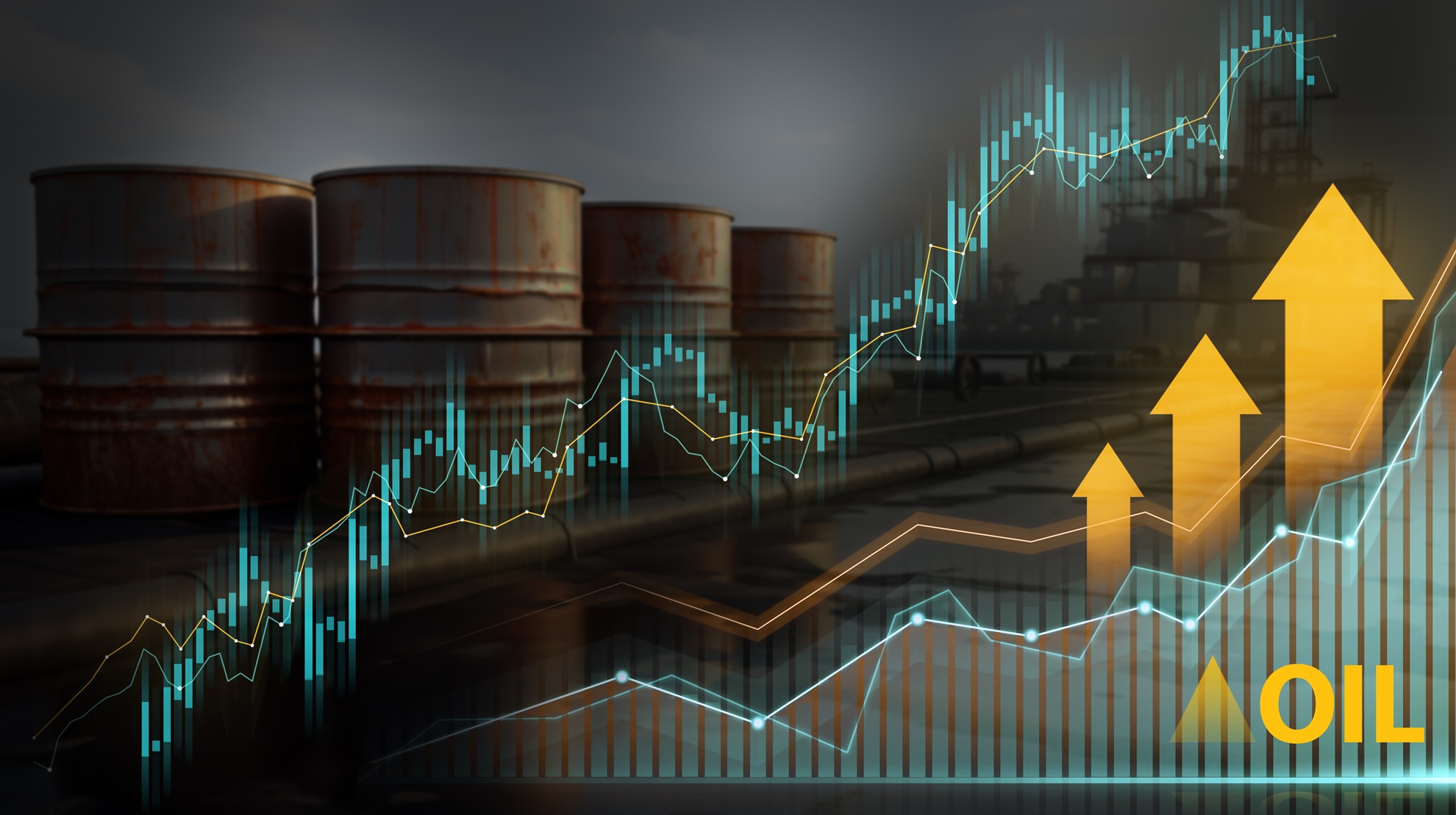 higher oil prices, oil stocks, energy stocks, Exxon Mobil, Chevron, SLB, Baker Hughes, Woodside Energy, tanker stocks, crude oil prices, oil market outlook, energy sector risks