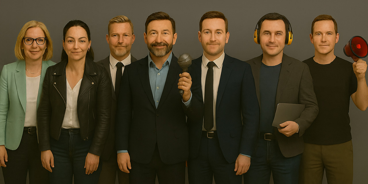 Meet the Recusant Team — As Action Figures