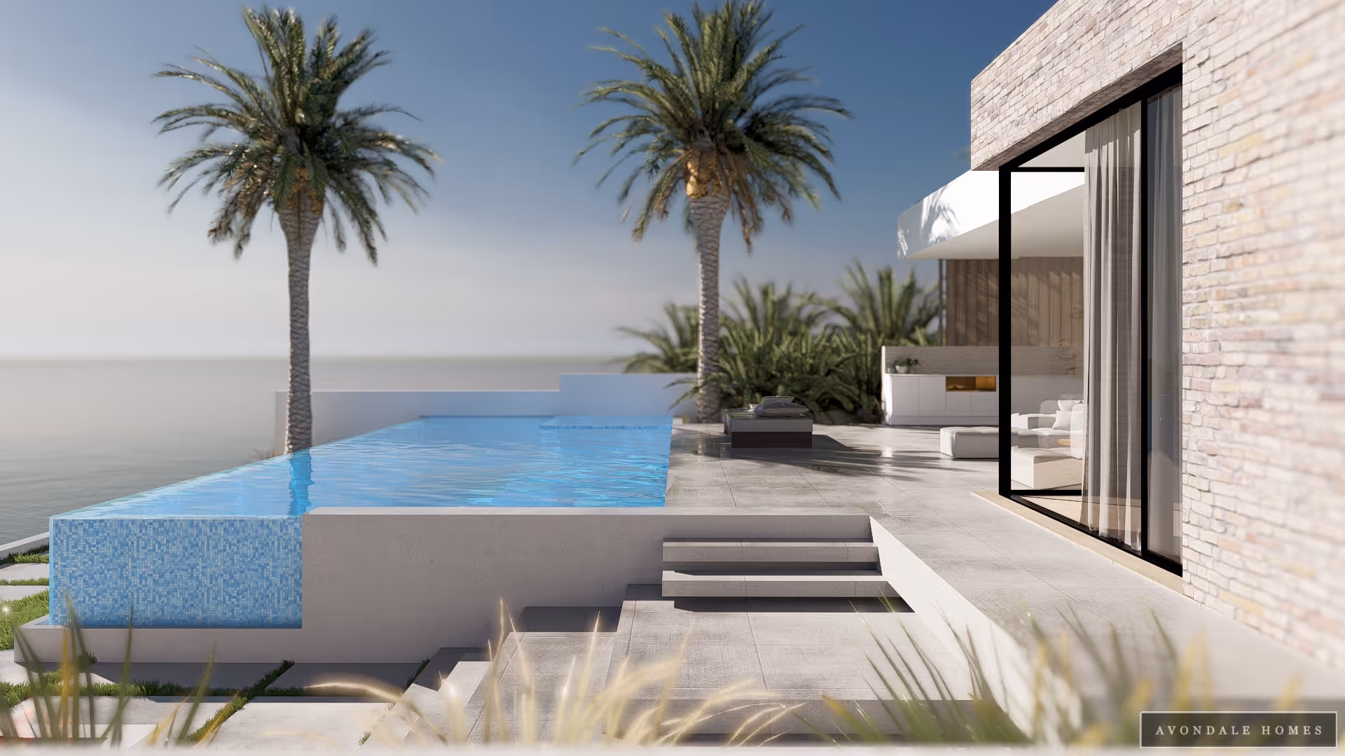 Luxury custom home built by Gold Coast builder Avondale Homes in Burleigh