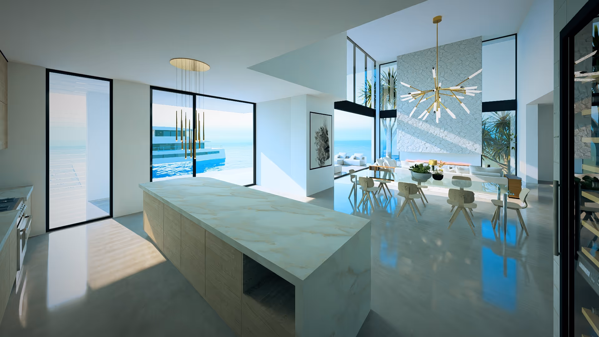 Luxury custom home built by Gold Coast builder Avondale Homes in Burleigh