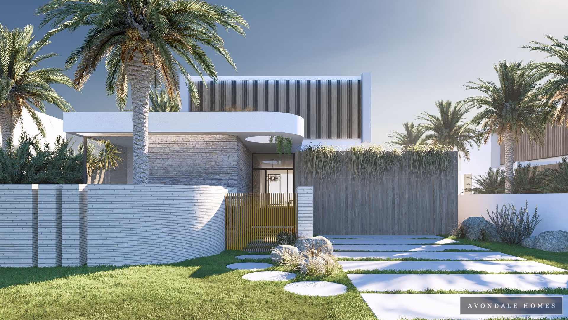 Luxury custom home built by Gold Coast builder Avondale Homes in Burleigh