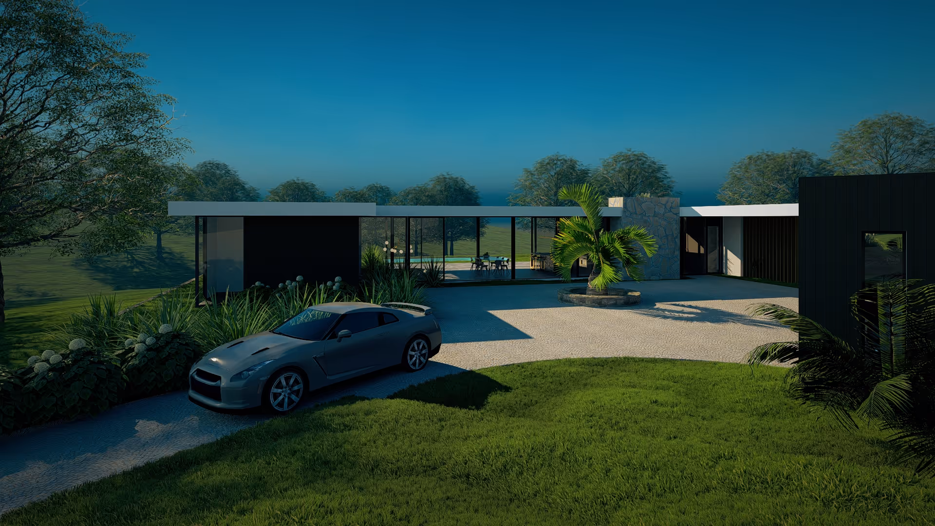 Luxury custom home built by Gold Coast builder Avondale Homes in Burleigh