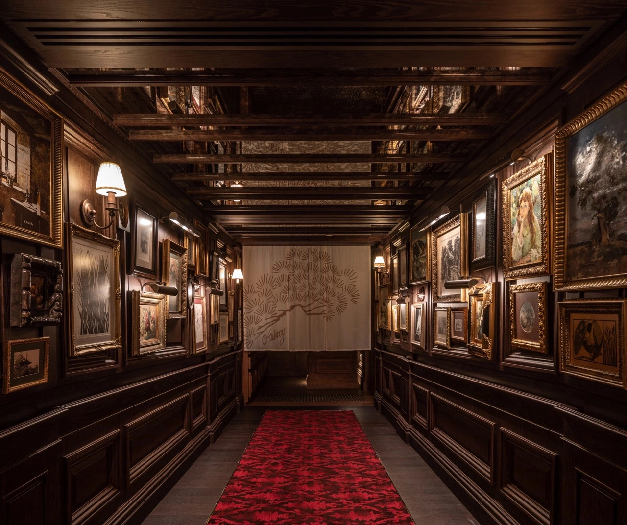entrance to The Aubrey at Mandarin Oriental Hong Kong