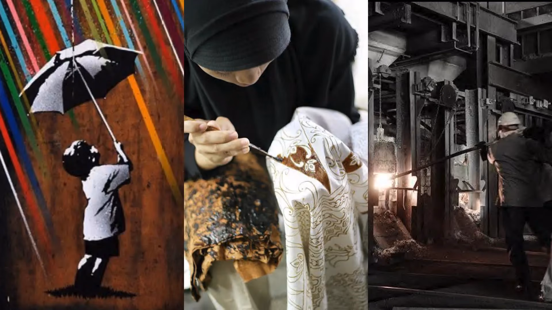 Local influences for Hyatt Centric City Centre Kuala Lumpur: graffiti art, batik painting and tin mining