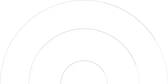Three concentric arcs on black background
