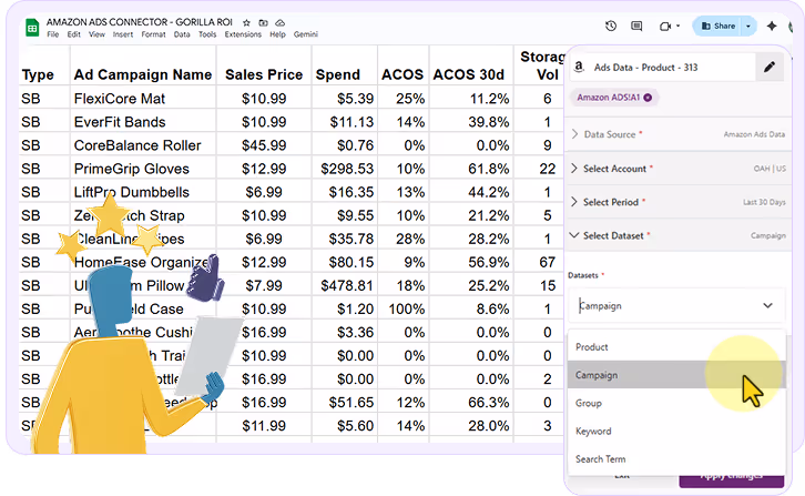 Sponsored BRANDS Amazon Advertising Data Sponsored BRANDS Amazon Advertising Data