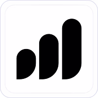 Amazon logo with smile arrow on white square
