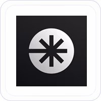 Amazon logo with smile arrow on white square