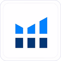 Amazon logo with smile arrow on white square