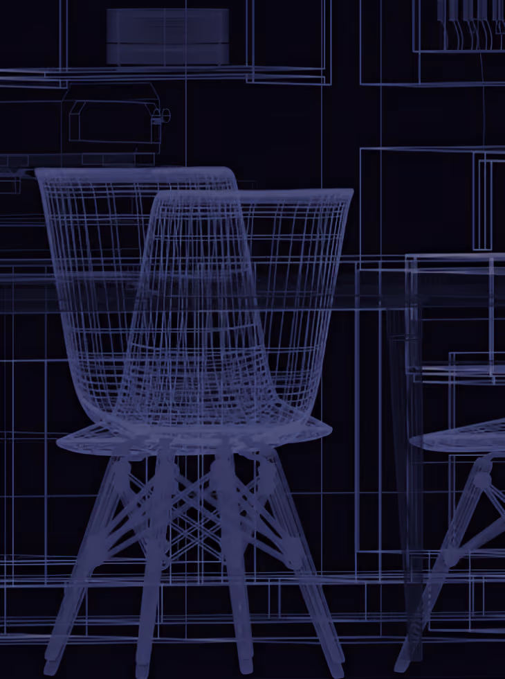 Dettaglio disegno tecnico arredo  Made in Italy