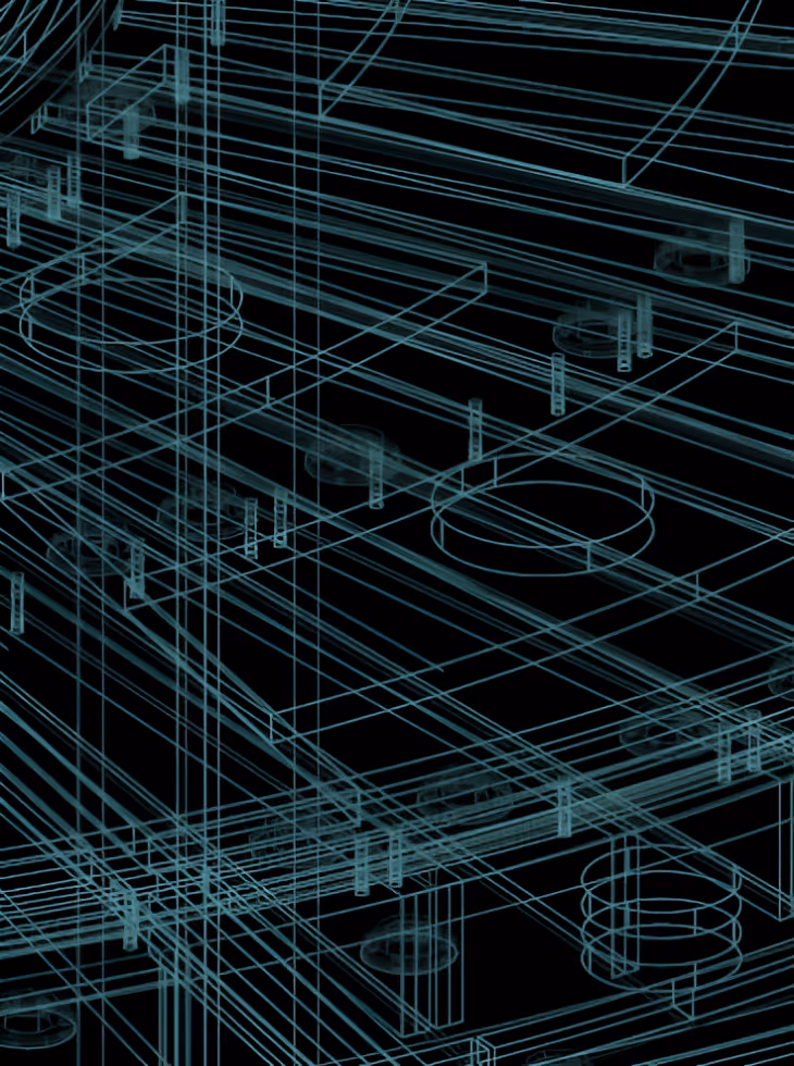 Dettaglio disegno tecnico arredo di lusso Made in Italy