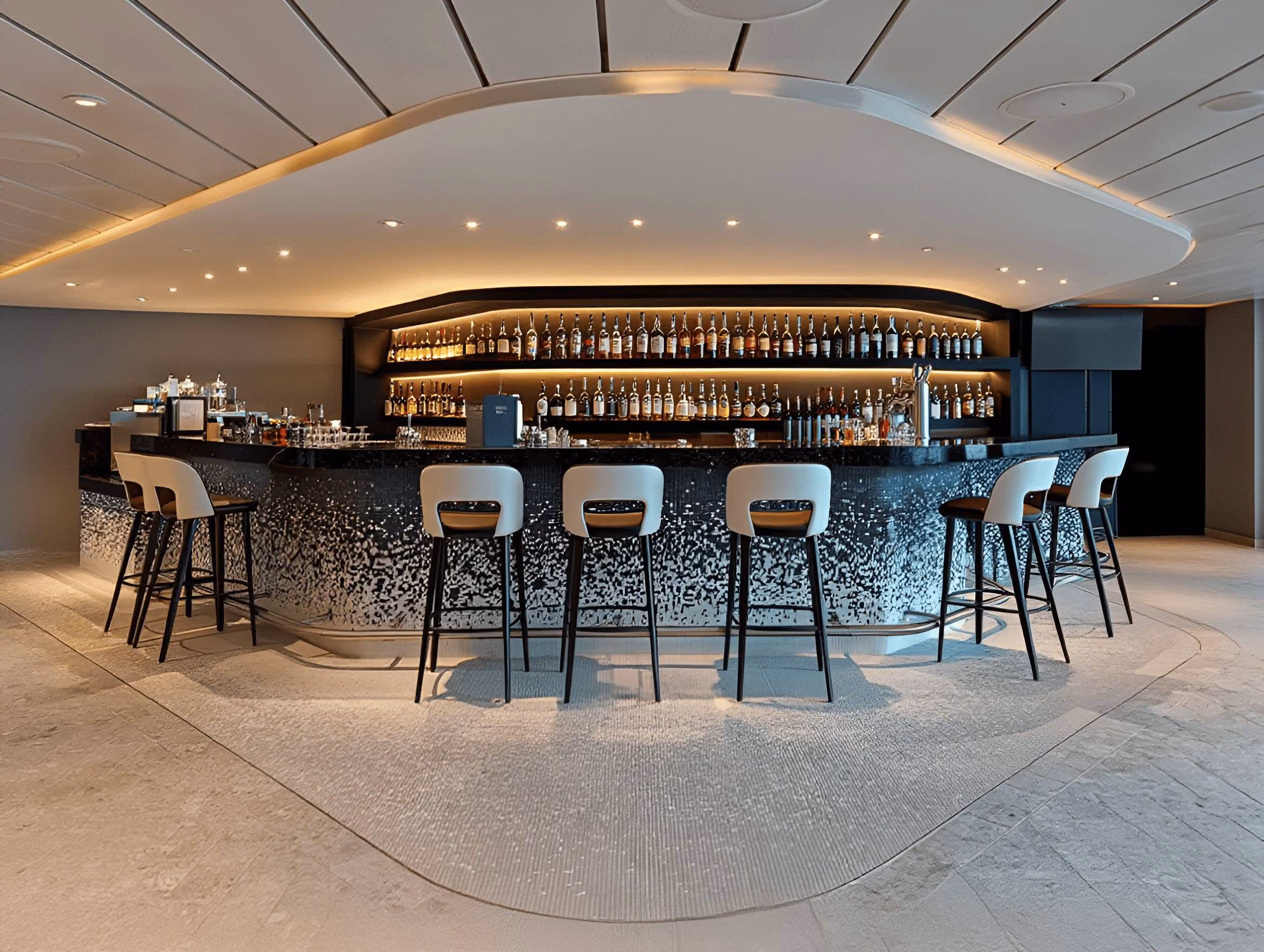 banco bar area comune nave da crociera