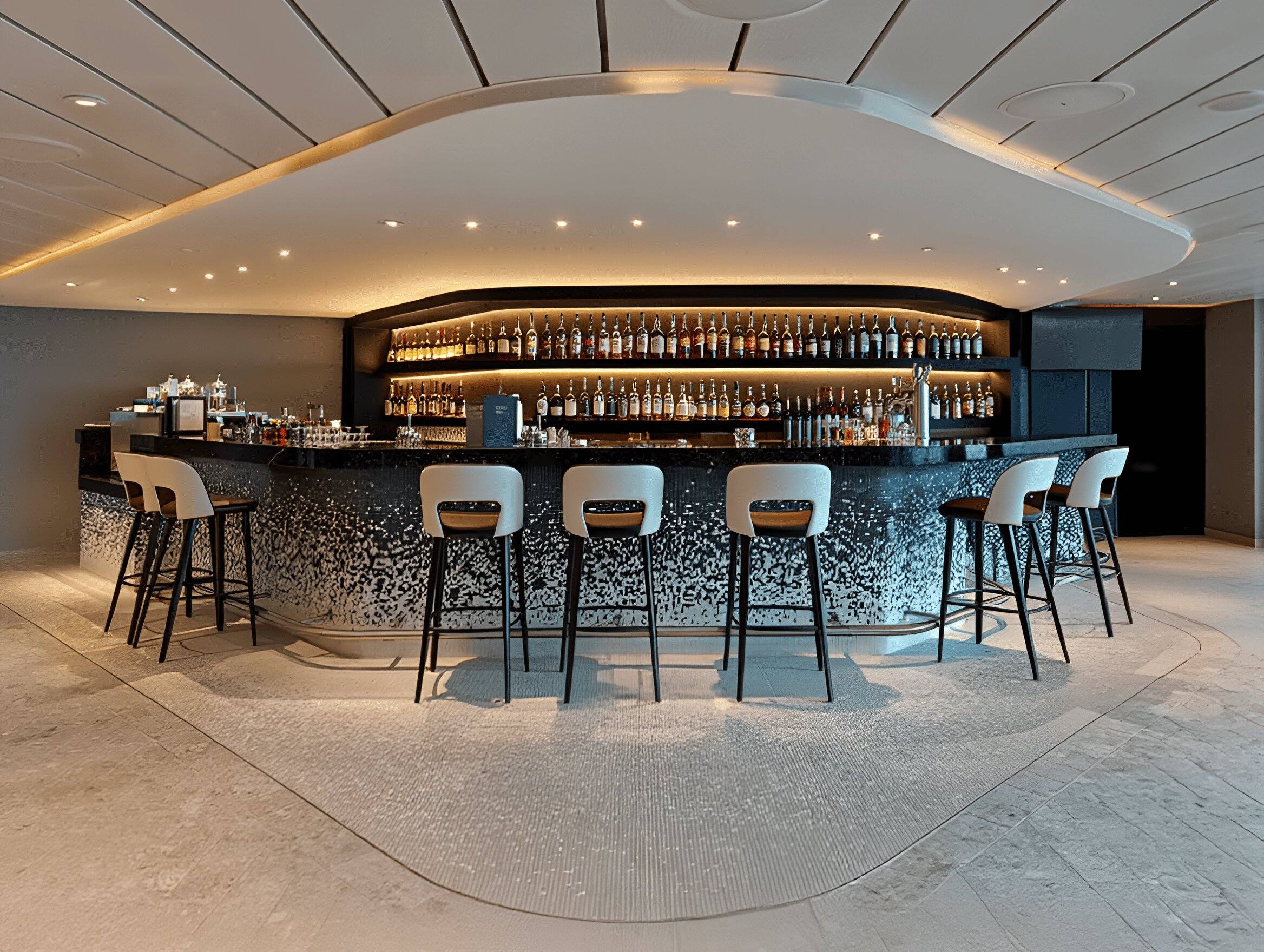 banco bar area comune nave da crociera