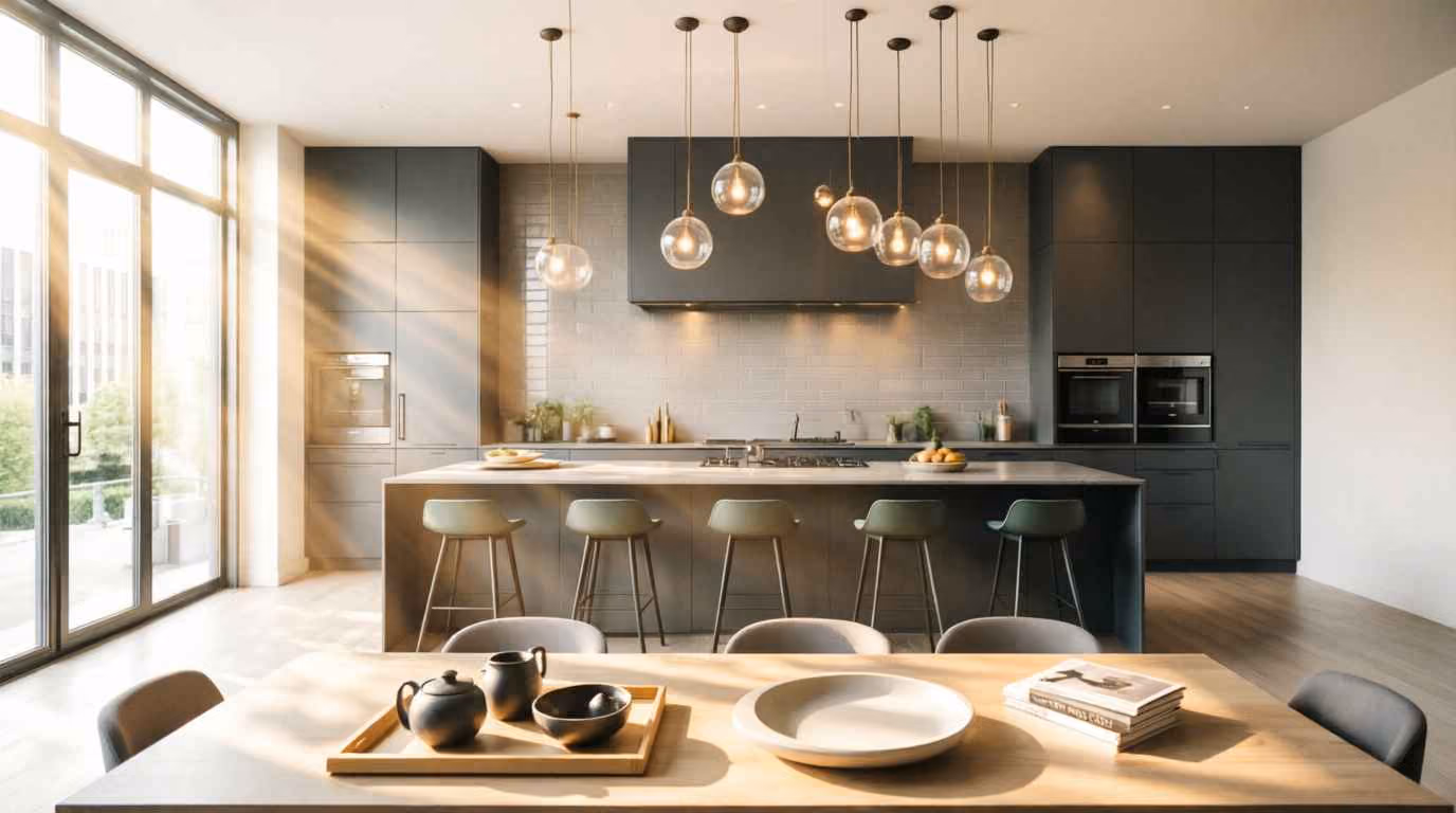interno cucina arredamento custom BMA