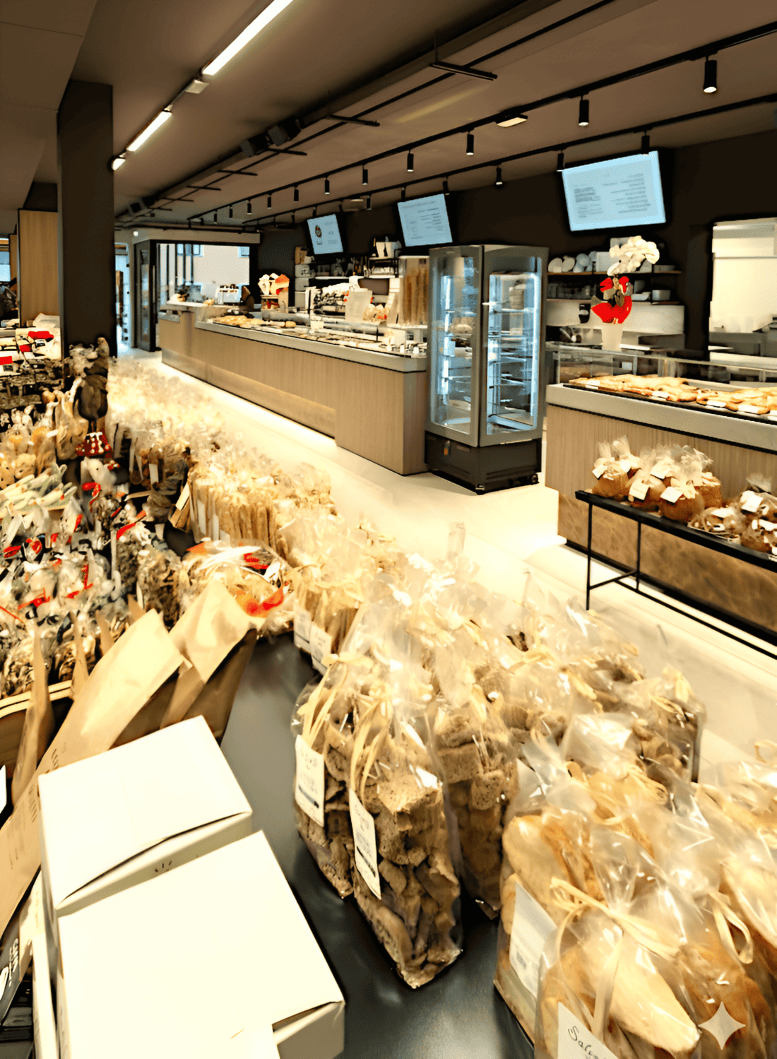 Interni Forneria Salvetti 1885 Malonno arredi su misura BMA Contract