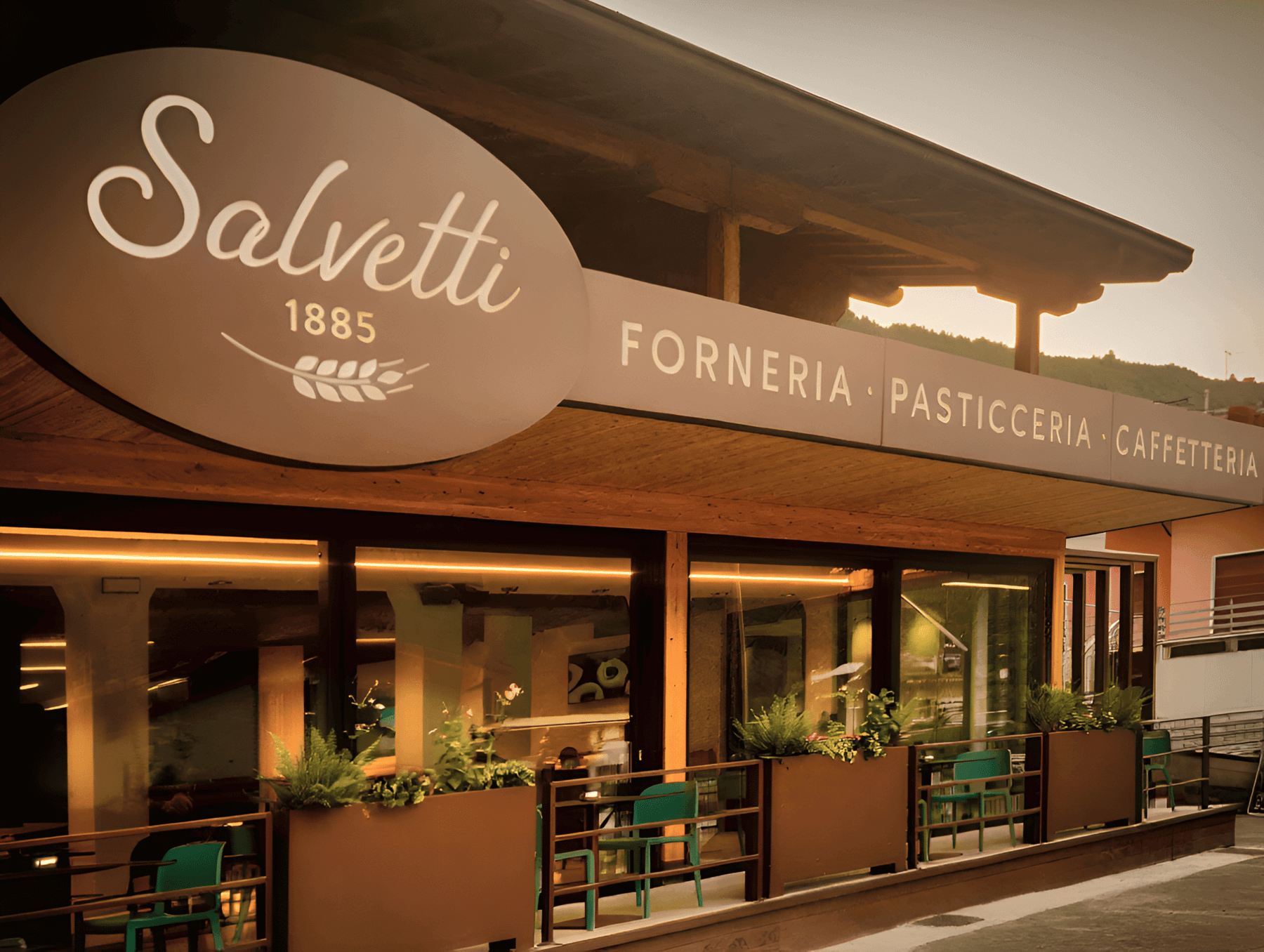 esterno Forneria Salvetti 1885 Malonno arredi su misura BMA Contract